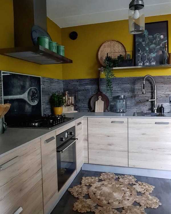 Estilo vintage industrial en la cocina