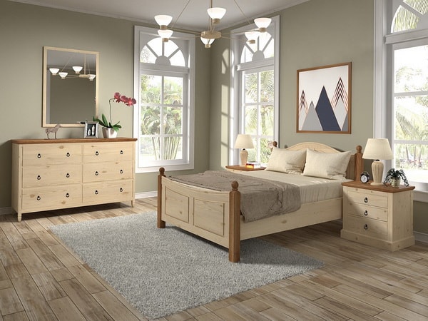 Muebles de estilo clásico en dormitorios principales
