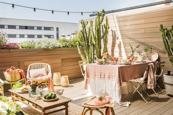 Casas con terrazas modernas