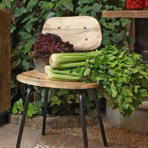 Sillas de diseño en madera natural