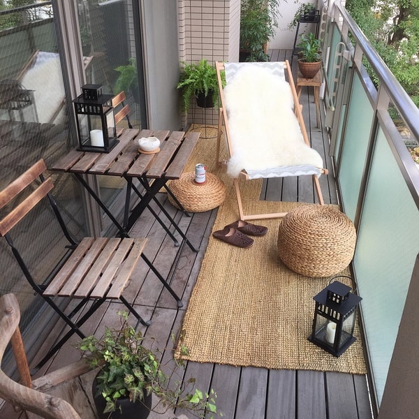 Velas para decorar balcones