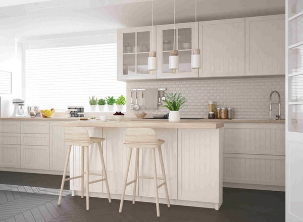 Cocina amplia y muy iluminada