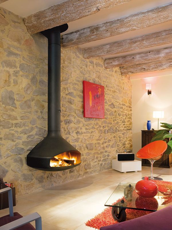 dirigir comerciante Restringido ▷ Chimeneas de leña modernas. Chimeneas modernas de exterior.