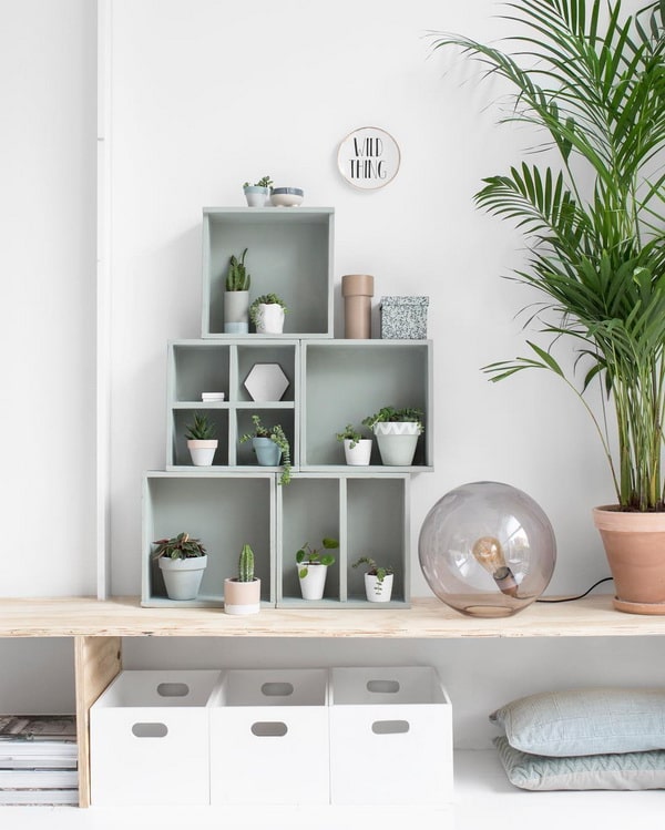Muebles DIY hechos con cajas de madera