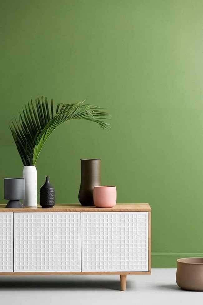 Pintar la casa con greenery