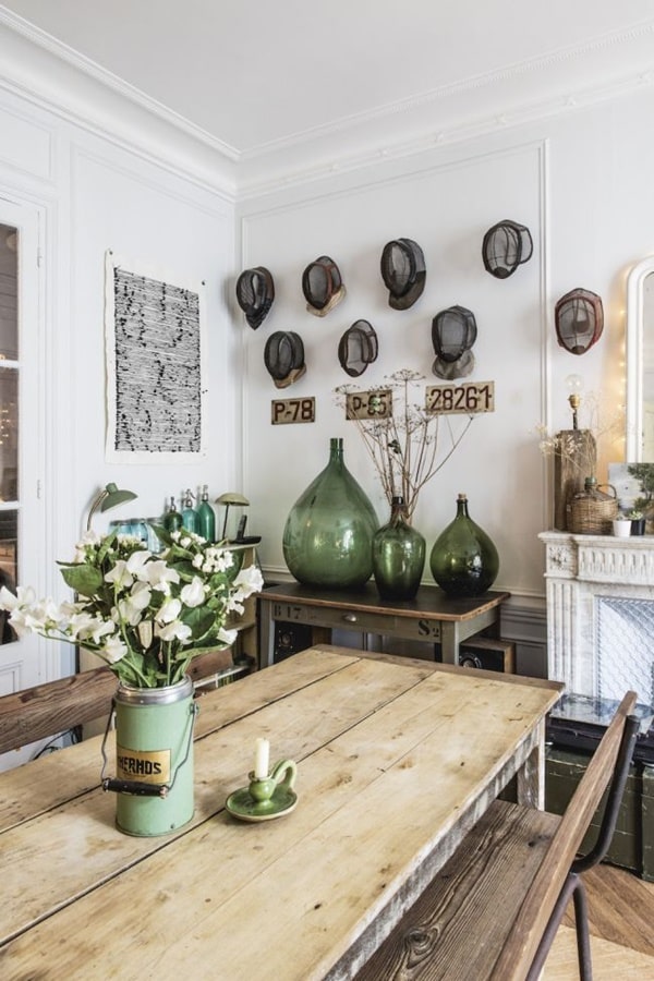 Ideas para decorar con damajuanas