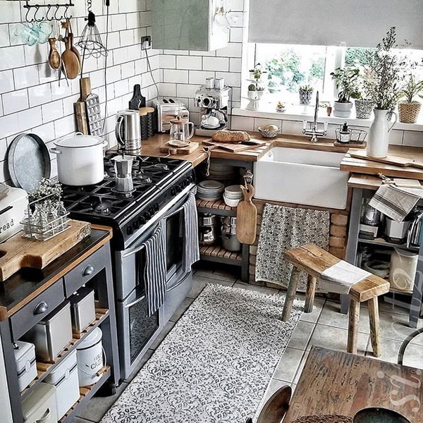 ▷ Decoración rústica en una casa con muebles reciclados. ▷ Decoración rústica en una casa con muebles reciclados.