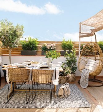 Decoración terrazas pequeñas
