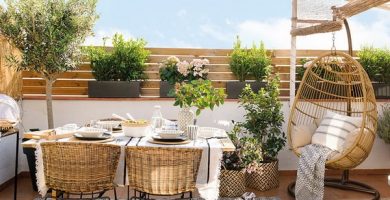 Decoración terrazas pequeñas