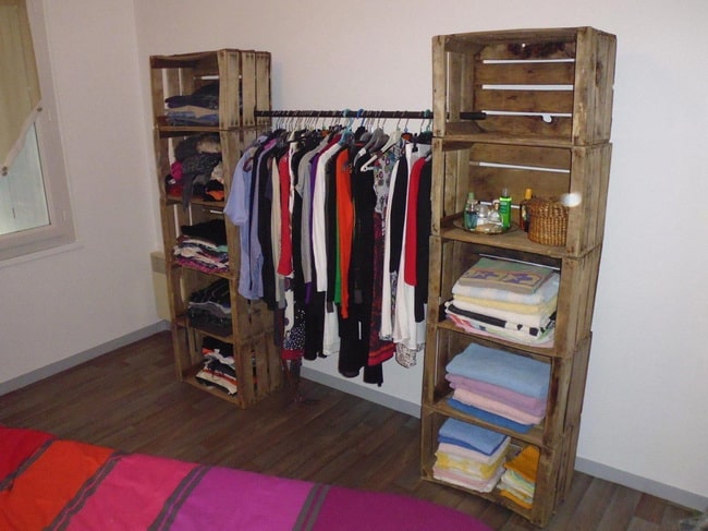 Muebles con Cajas de Madera. Ideas con Cajones de Madera.