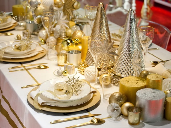 Decoración de Navidad estilo Rococó
