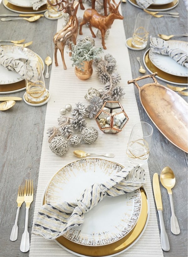 Decoración navideña elegante