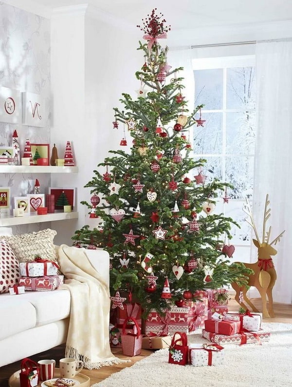 Decoración de árboles de Navidad