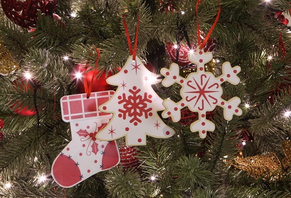 Figuras colgantes para el árbol de Navidad