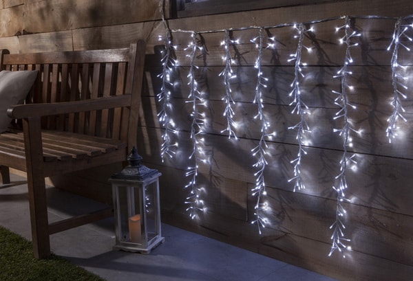 Guirnaldas de luces LED para exteriores