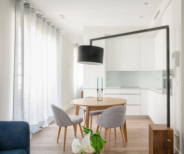 Cocinas de diseño con espacio reducido