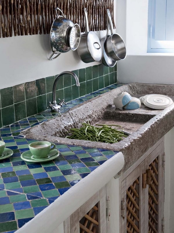Encimeras de azulejos