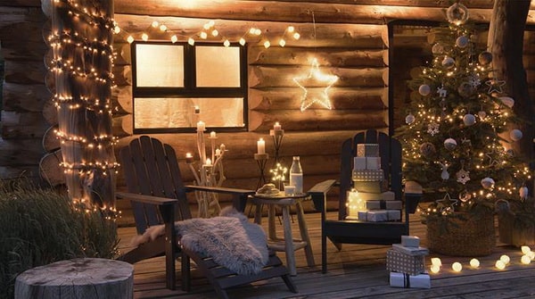 Luces de Navidad para exteriores