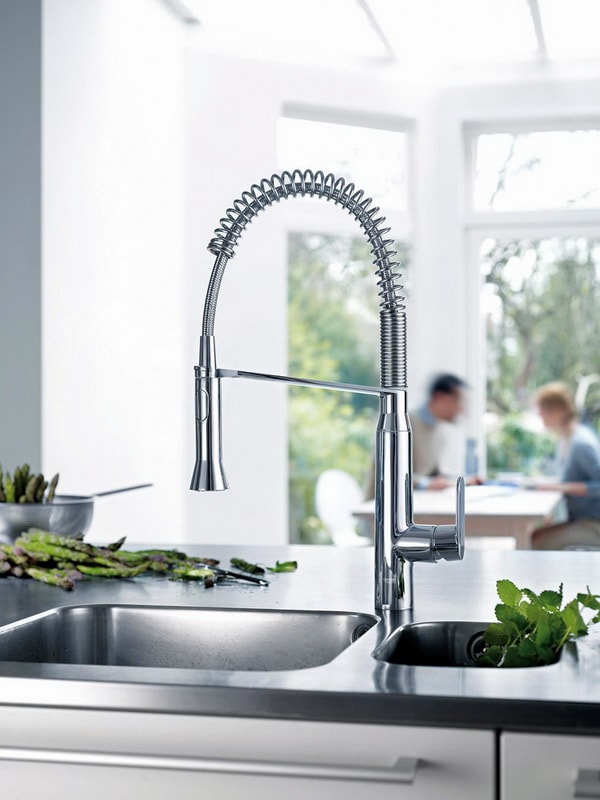 Grifo extraíble para la cocina