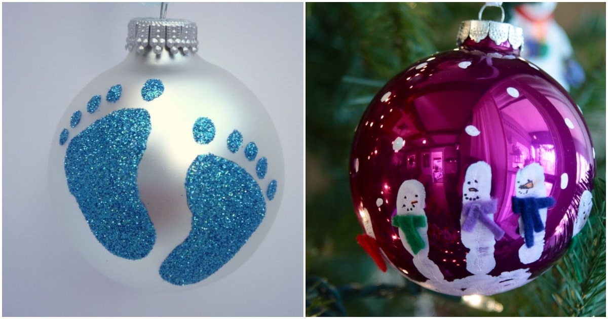 Adornos navideños caseros