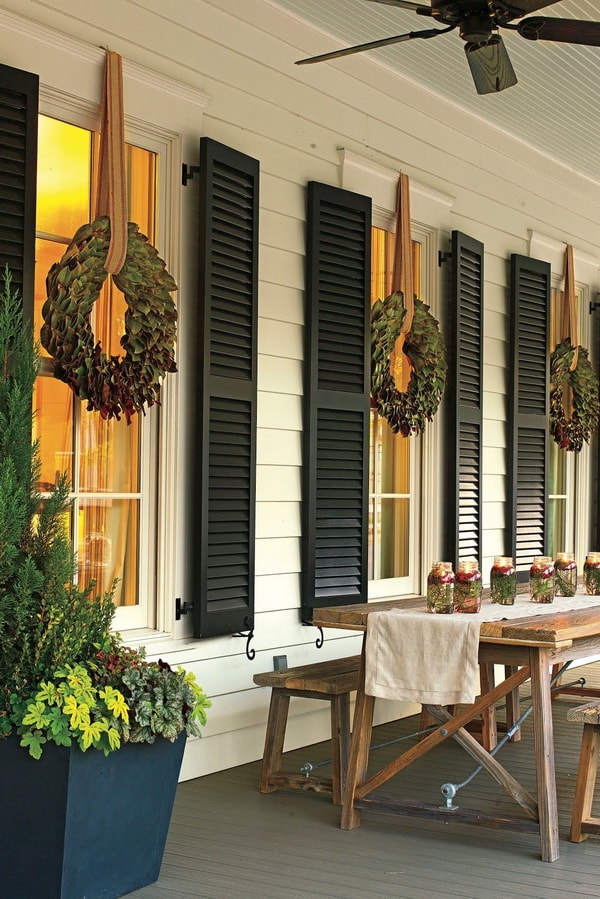 Decoración navideña para exteriores
