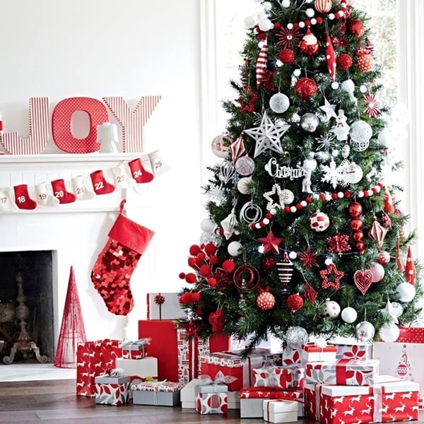 Decoración navideña clásica