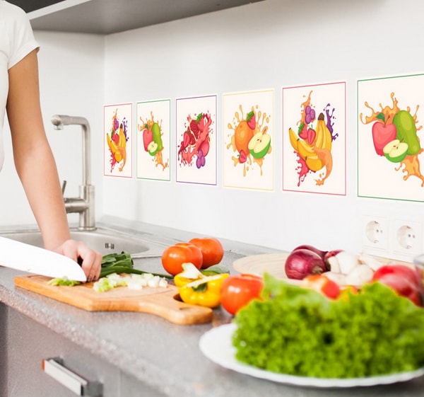 Cenefas adhesivas para cocinas