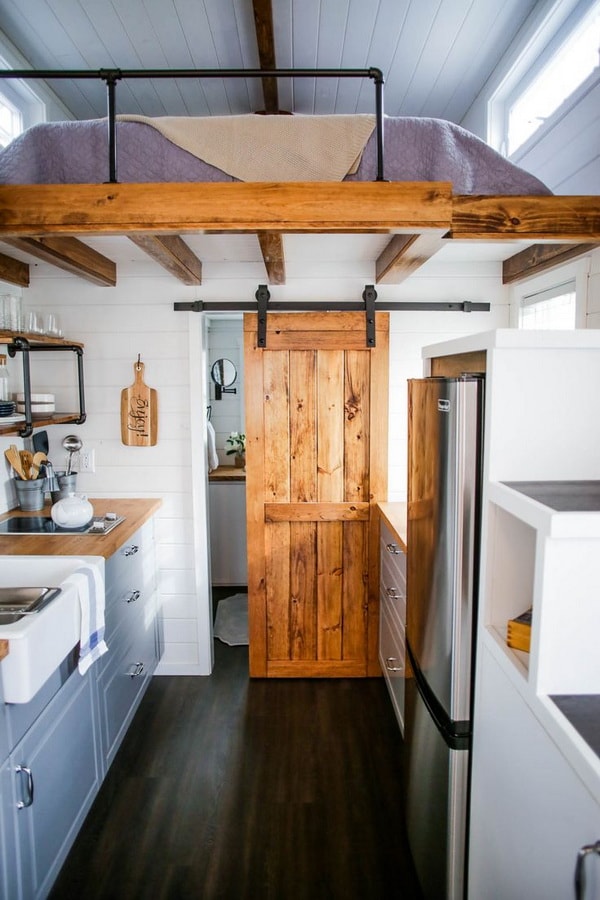 Cocina en una tiny house
