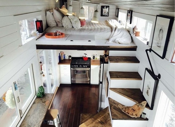 Interior de una Tiny House
