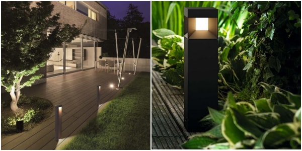Balizas LED para exteriores