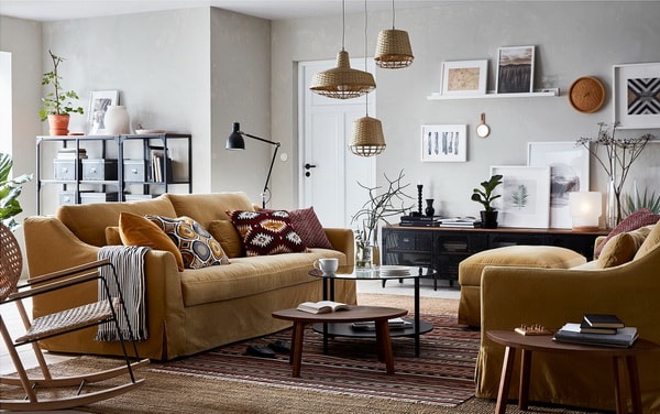 Fransine, funda de cojín Ikea