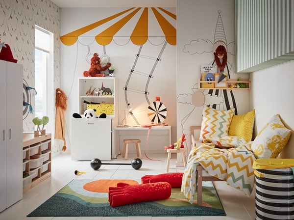 Habitaciones infantiles divertidas