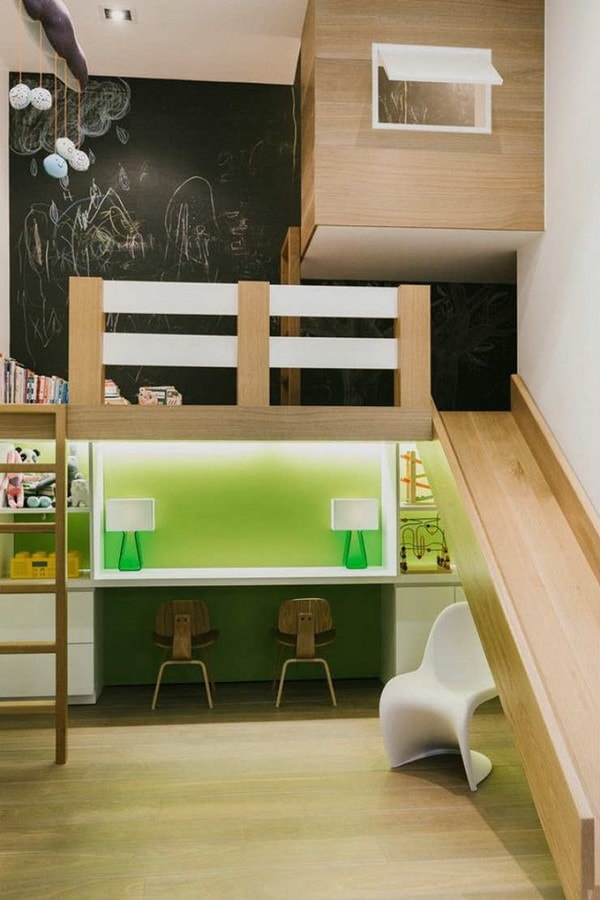 Original cama con tobogán