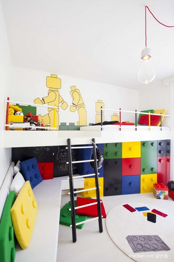 Habitaciones infantiles tipo Lego