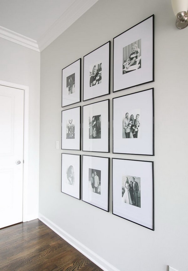 Decorar con fotos familiares