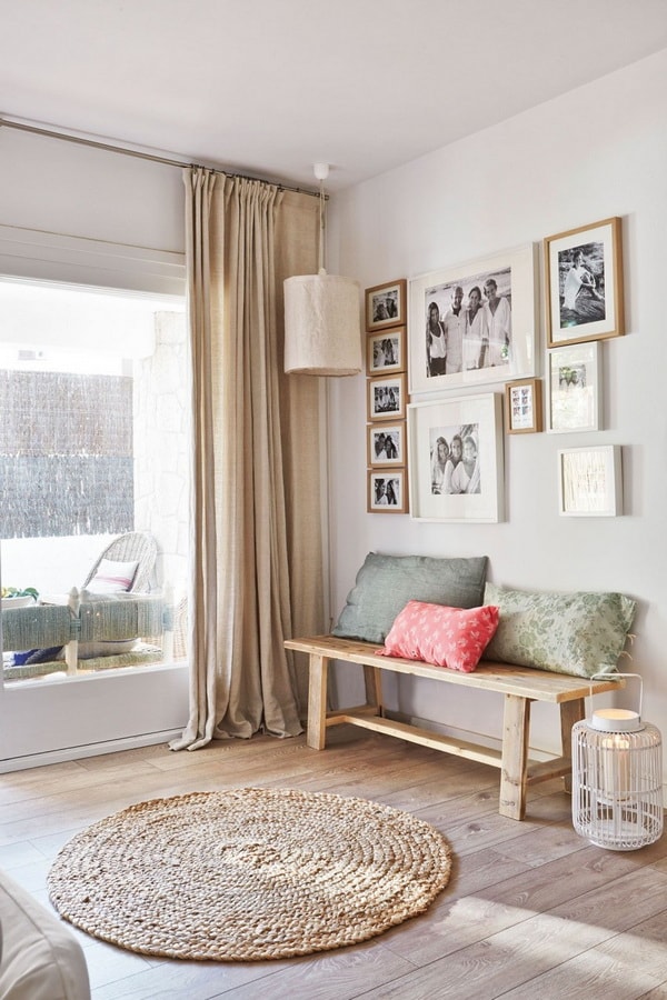 Decorar la entrada de la casa con fotos