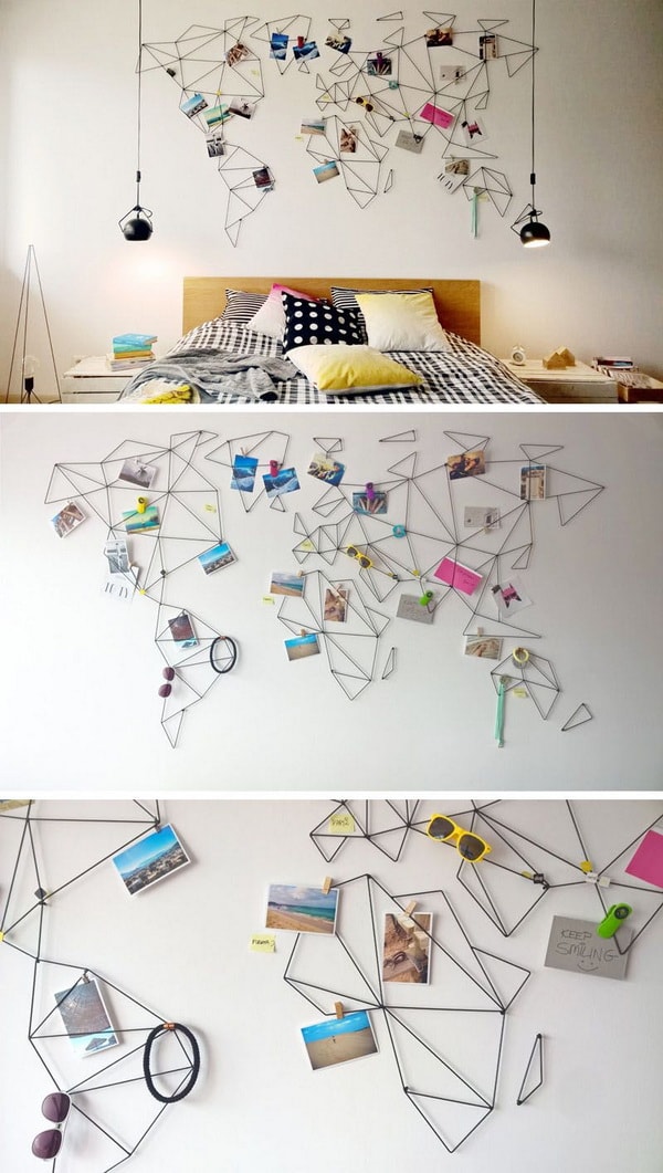 Decorar con fotos y mapas