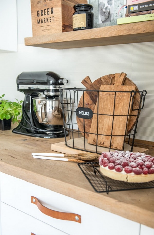 Artículos de cocina en madera