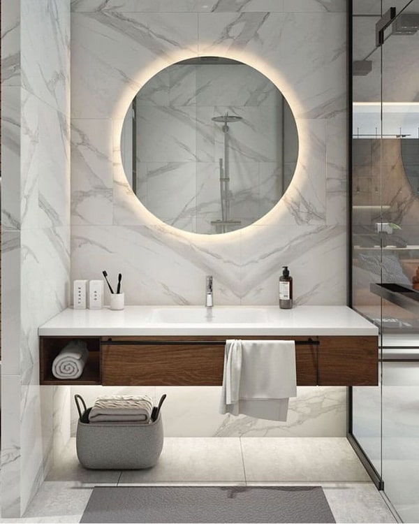 Espejos para baños, tendencias