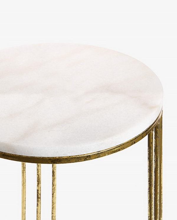Mármol y dorado en la decoración