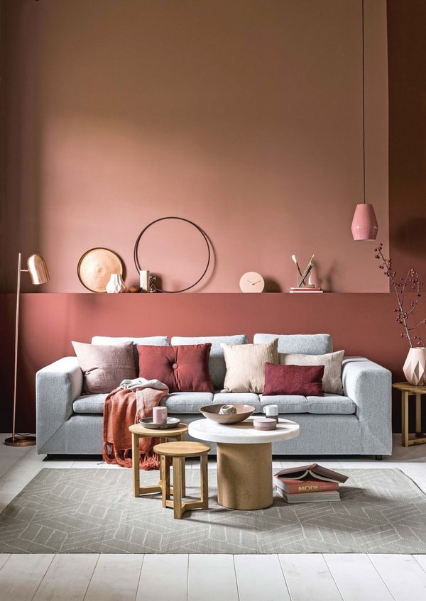 Color terracota en la decoración