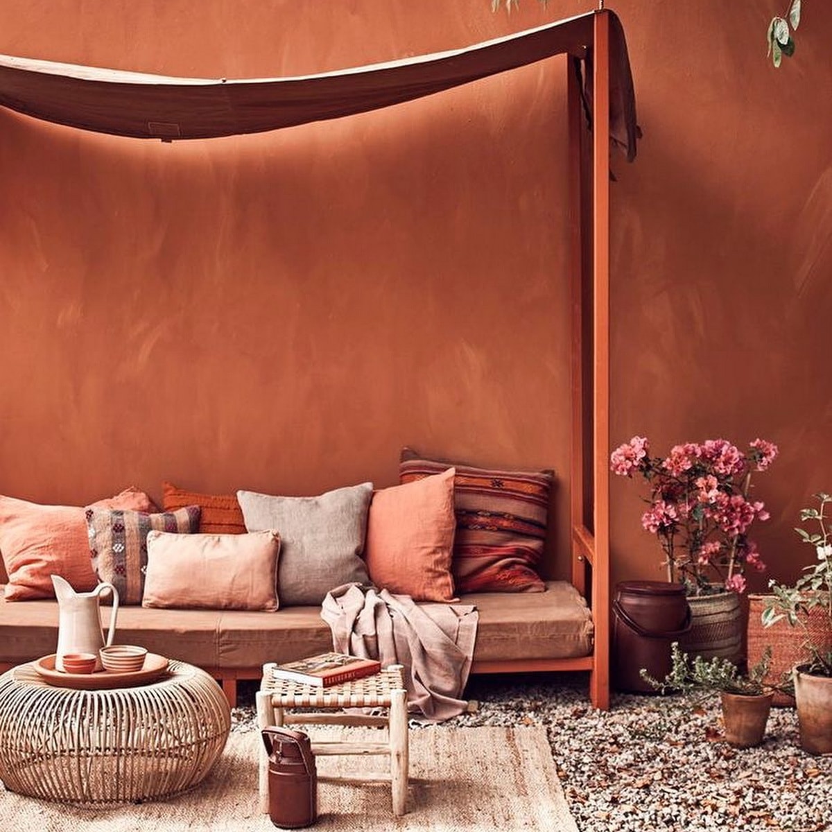 ▷ Color terracota en la decoración. Ideas para decorar en tonos tierra 2022.