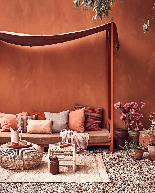 Decoración con terracota