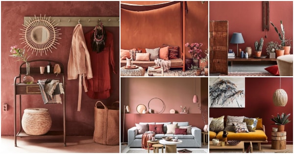 ▷ Color terracota en la decoración. Ideas para decorar en tonos tierra 2022.