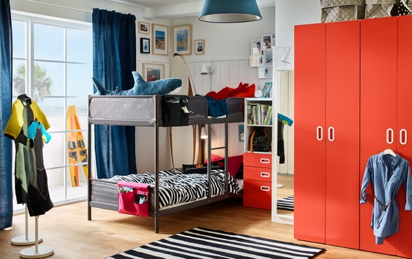 Literas Ikea para dormitorios infantiles