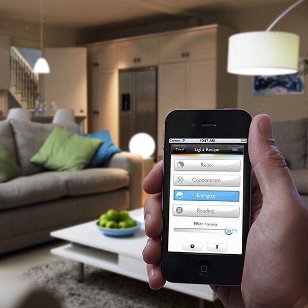 Sistemas de iluminación inteligente Casas inteligentes
