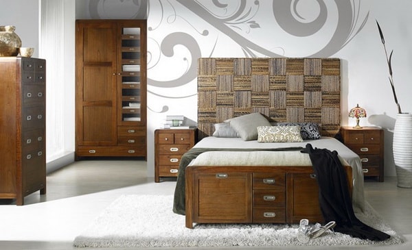 Muebles de madera para el dormitorio
