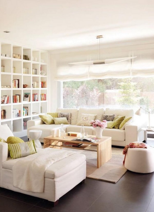 Muebles de obra en salones