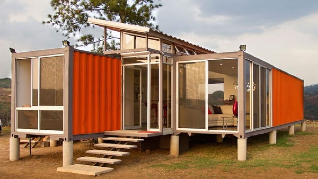 ▷ Casas con contenedores marítimos. Casas containers 2023.