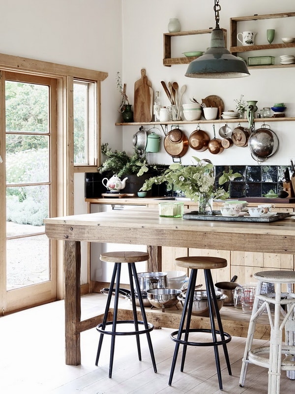 Cocina estilo rural